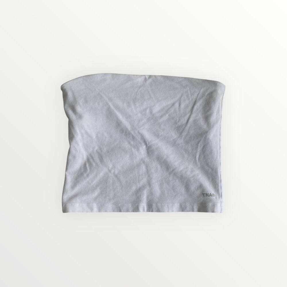 Aritzia TNA White Tube Top Size S